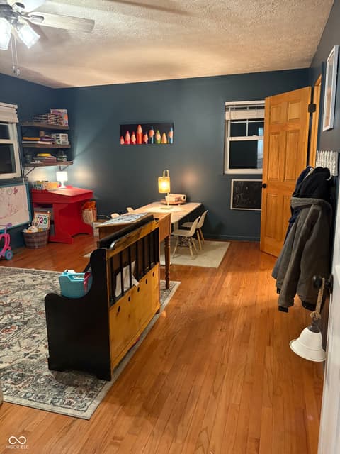 Living room at 505 S CR 350 E, Connersville, IN
