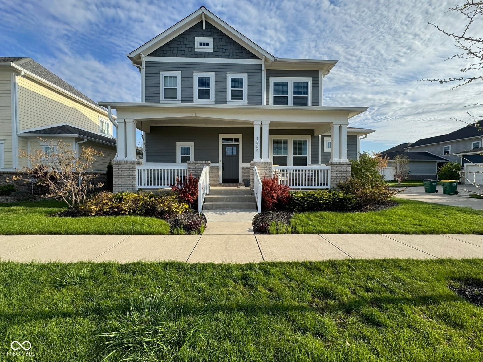 Front exterior at 1554 Waterleaf Drive, Westfield, IN