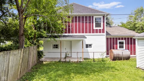 Backyard at 541 Dayton Avenue, Indianapolis, IN