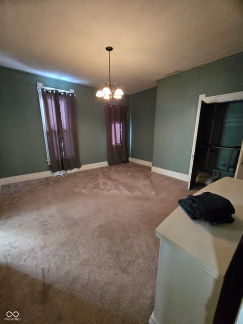 Dining room at 127 S Madison Street, Knightstown, IN
