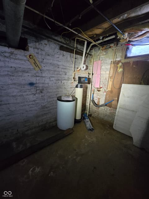 Basement at 127 S Madison Street, Knightstown, IN