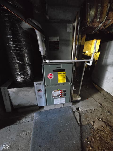 Basement at 127 S Madison Street, Knightstown, IN