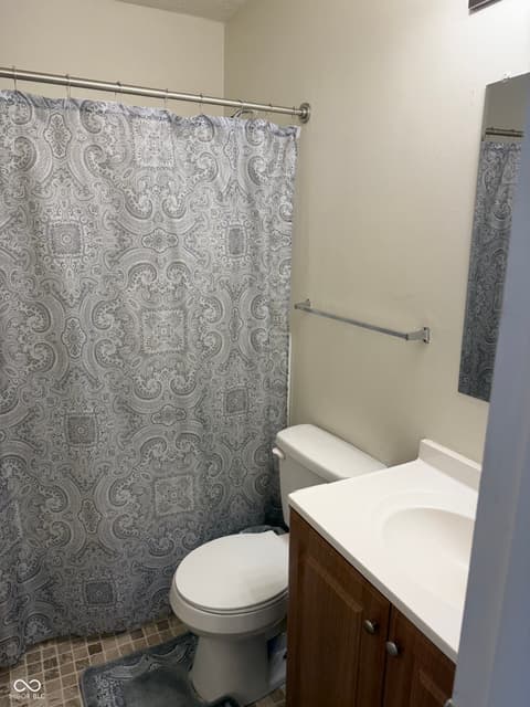 Bathroom at 9861 Royce Drive, Indianapolis, IN