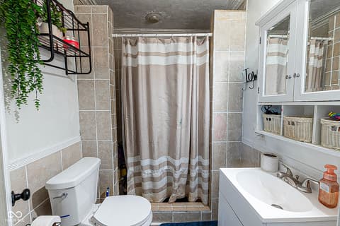 Bathroom at 198 W King Street, Franklin, IN