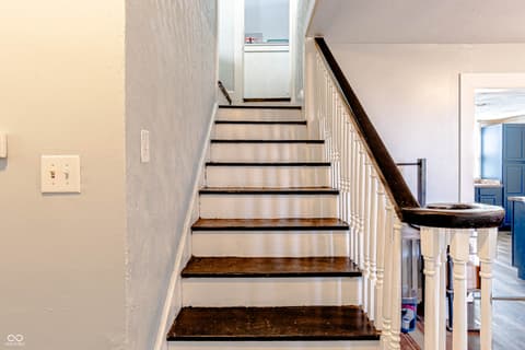 Stairs — 198 W King Street, Franklin, IN