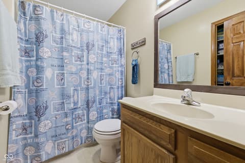 Bathroom at 344 Patriots Landing, Coatesville, IN