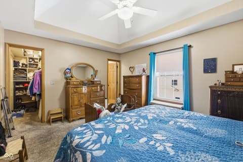 Bedroom at 344 Patriots Landing, Coatesville, IN