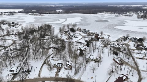 Aerial view at 344 Patriots Landing, Coatesville, IN