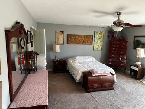 Bedroom at 1685 Fair Weather Drive, Pendleton, IN