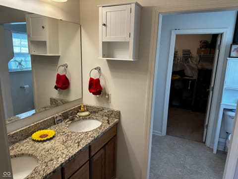 Bathroom at 1685 Fair Weather Drive, Pendleton, IN