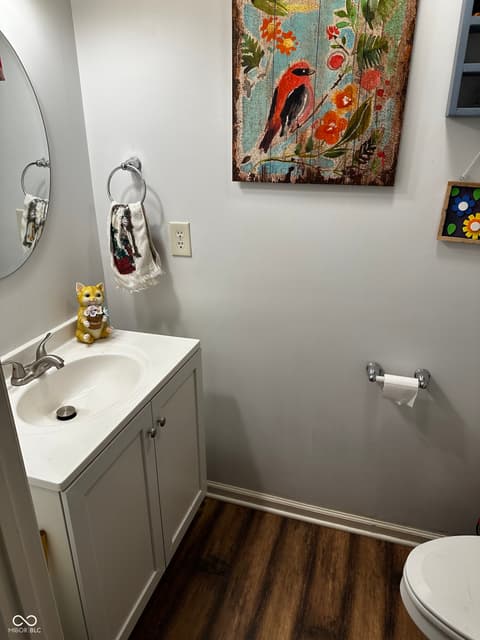 Bathroom at 1685 Fair Weather Drive, Pendleton, IN