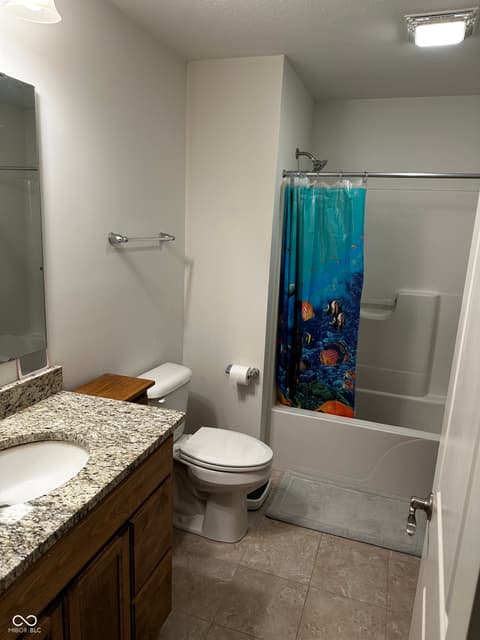 Bathroom at 1685 Fair Weather Drive, Pendleton, IN