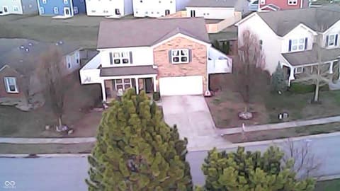 Aerial view at 1685 Fair Weather Drive, Pendleton, IN