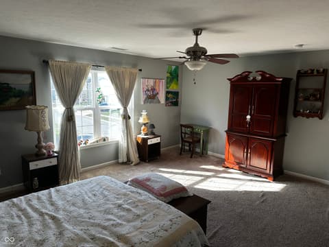 Bedroom at 1685 Fair Weather Drive, Pendleton, IN
