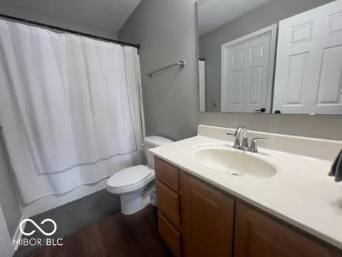 Bathroom at 9512 W Thurston Court, Yorktown, IN