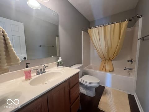 Bathroom at 9512 W Thurston Court, Yorktown, IN