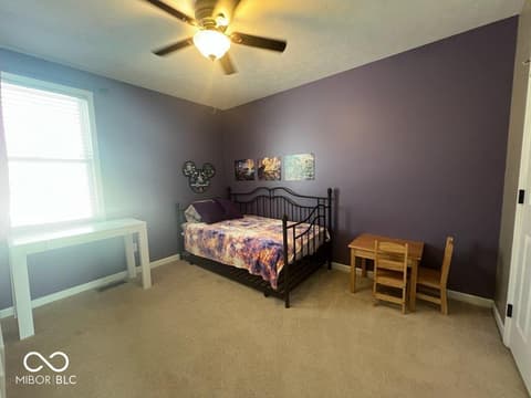 Bedroom at 9512 W Thurston Court, Yorktown, IN