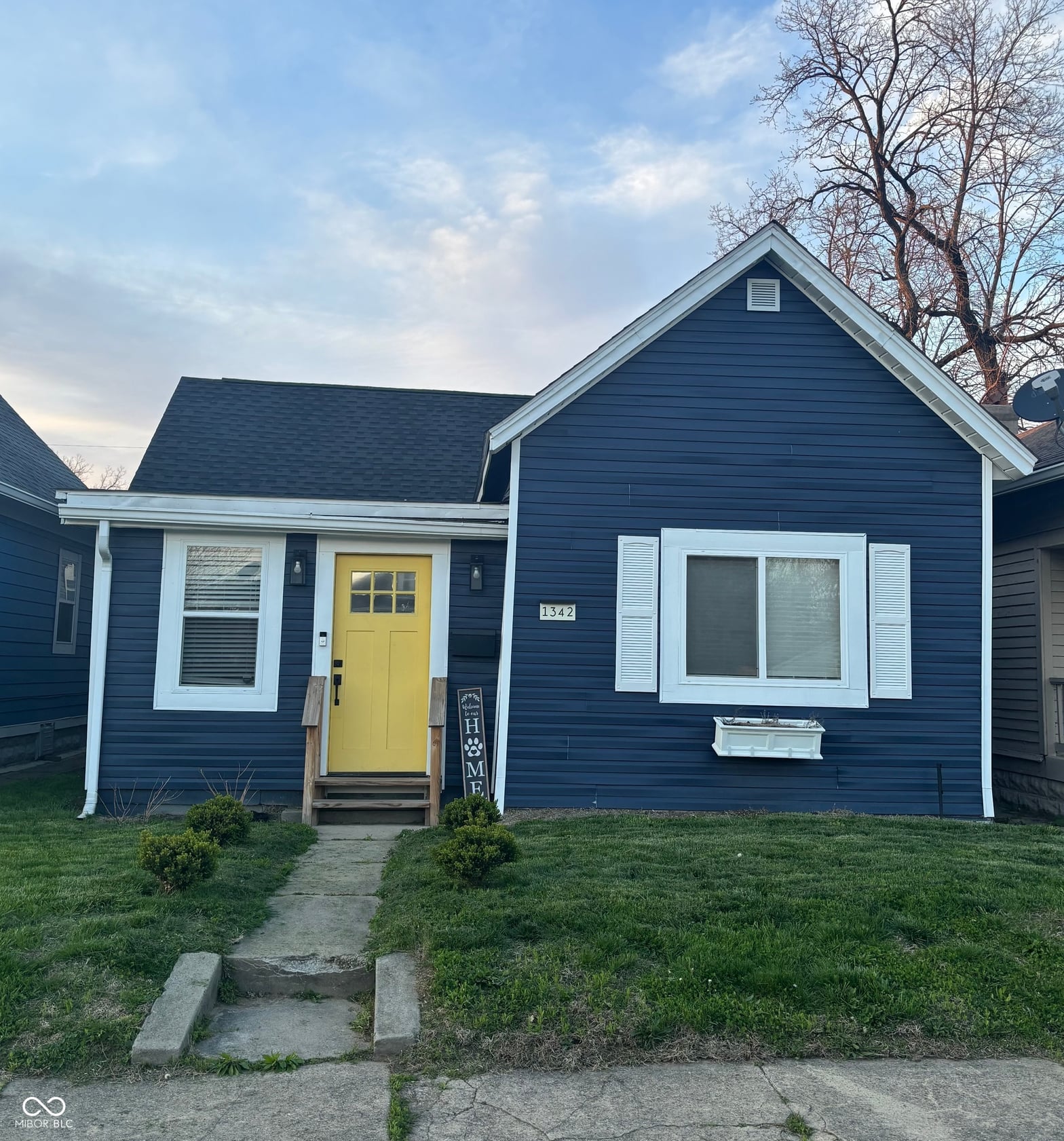 Front exterior at 1342 E Minnesota Street, Indianapolis, IN