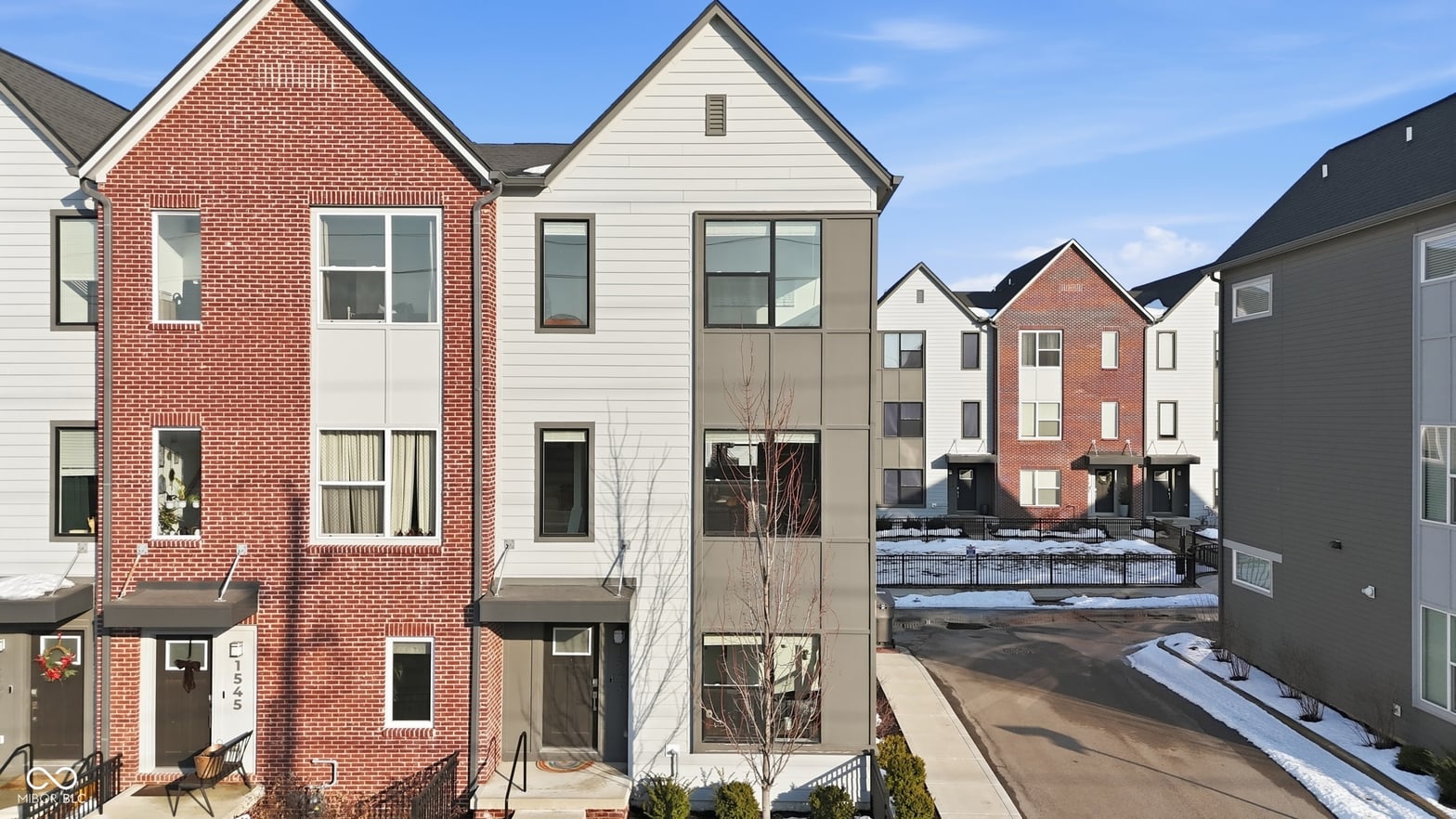 Front exterior at 1543 Yandes Street, Indianapolis, IN