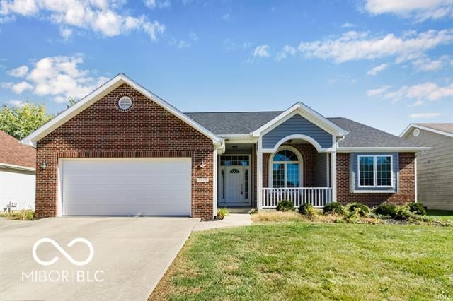 Front exterior at 1608 S Stapleton Drive, Yorktown, IN