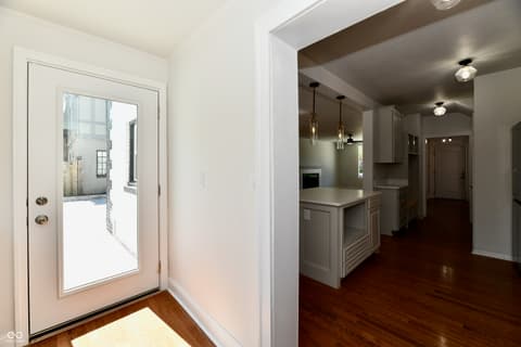 Foyer at 4507 N Pennsylvania Street, Indianapolis, IN