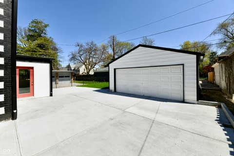 Garage at 4507 N Pennsylvania Street, Indianapolis, IN
