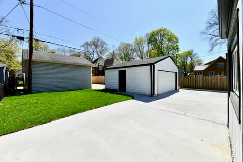 Garage at 4507 N Pennsylvania Street, Indianapolis, IN