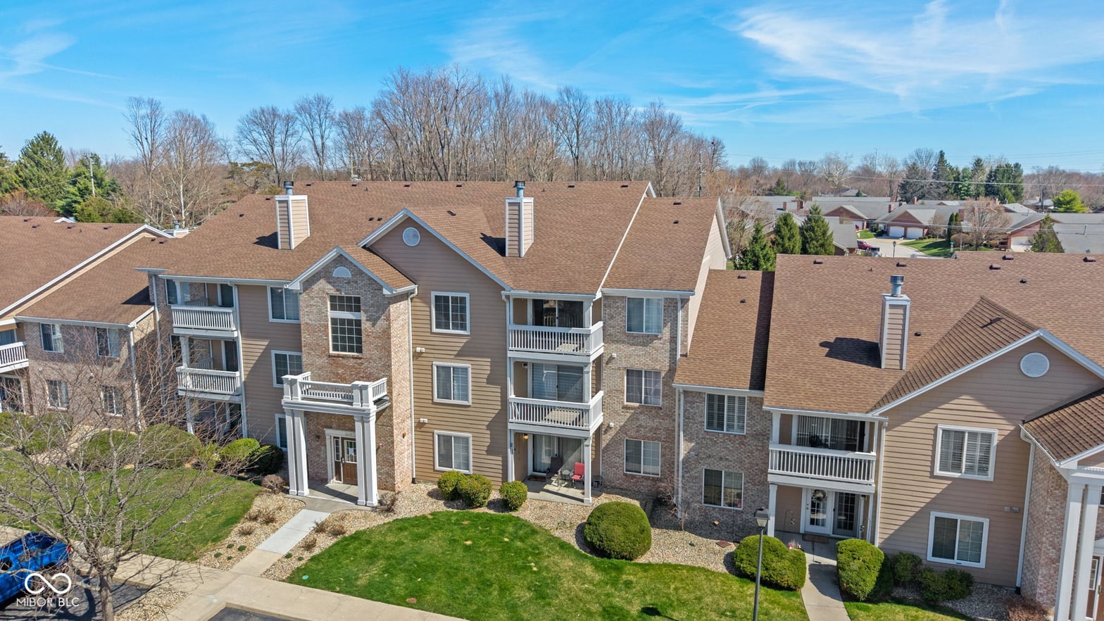 Front exterior at 6519 Jade Stream Court, Indianapolis, IN