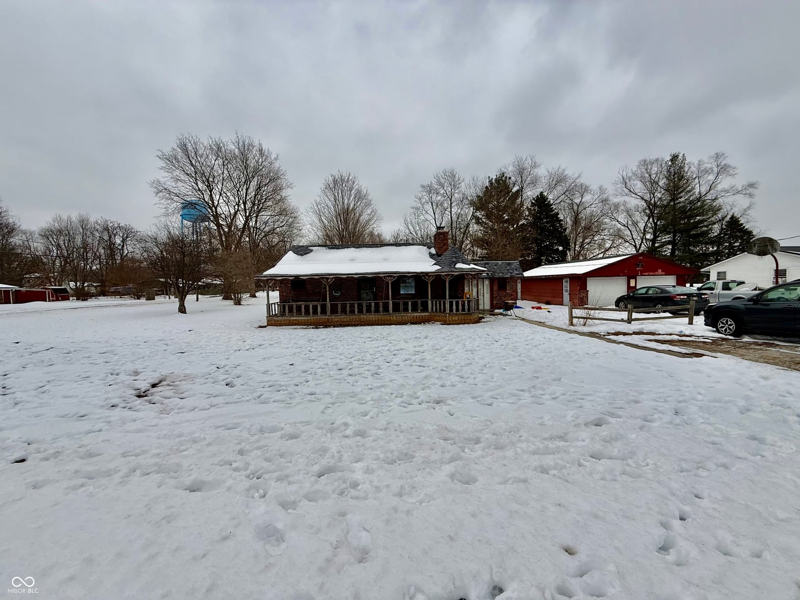 Backyard at 404 S 8th Street, Cayuga, IN