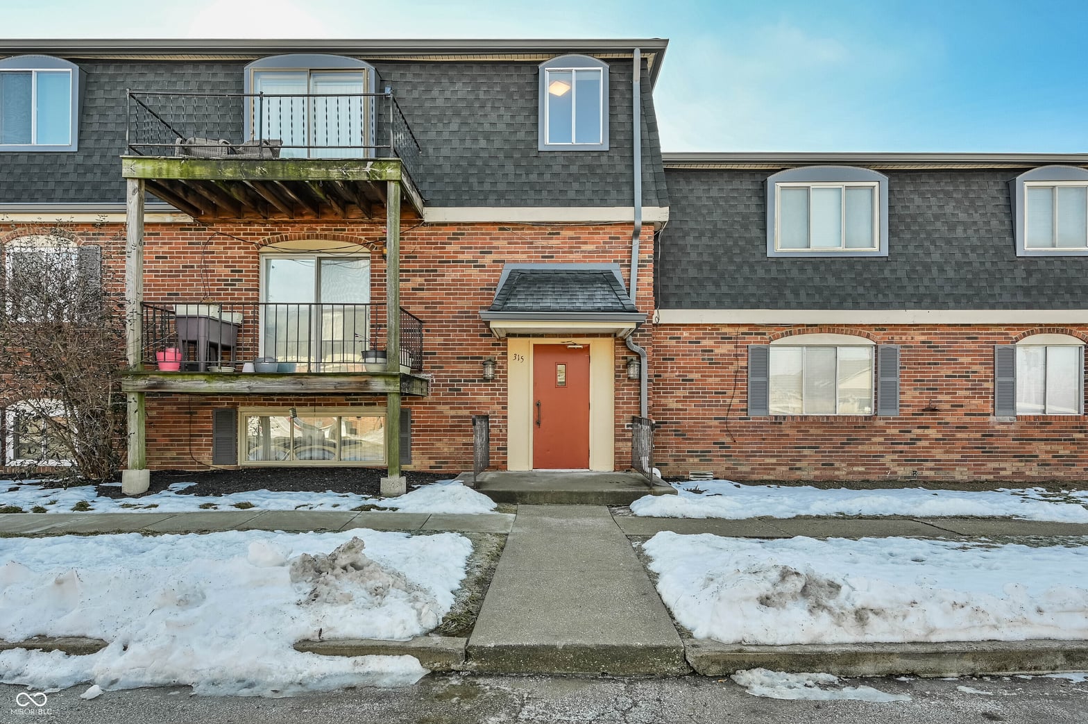 Front exterior at 315 Elmead Court, Greenwood, IN