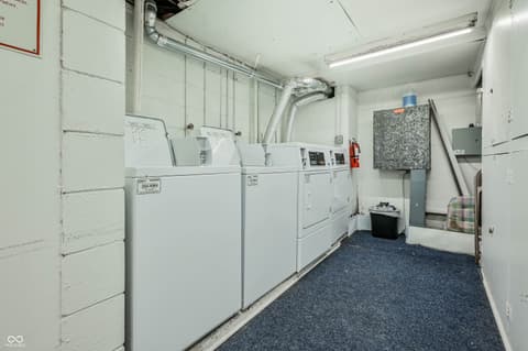 Laundry room at 315 Elmead Court, Greenwood, IN