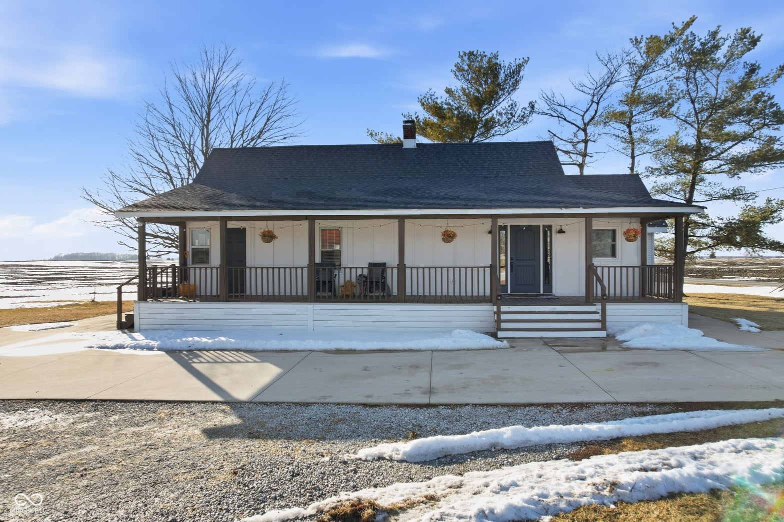 Front exterior at 4491 W 600 N, Anderson, IN