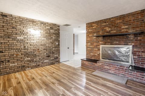 Family room at 3848 Richelieu Road, Indianapolis, IN