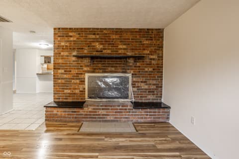 Fireplace — 3848 Richelieu Road, Indianapolis, IN