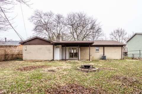 Backyard at 3848 Richelieu Road, Indianapolis, IN