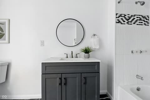 Bathroom at 1242 Union Street, Indianapolis, IN