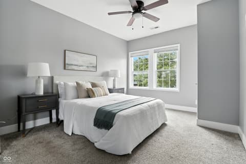 Bedroom at 1242 Union Street, Indianapolis, IN