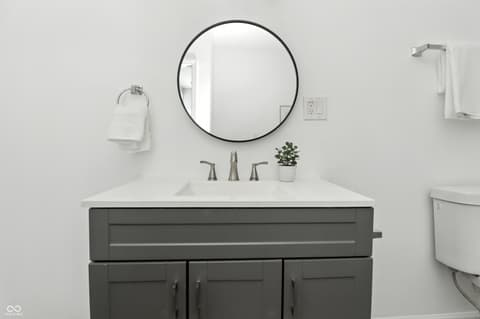 Bathroom at 1242 Union Street, Indianapolis, IN