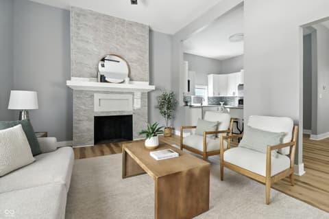 Sitting Room — 1242 Union Street, Indianapolis, IN
