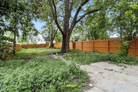 Yard at 1242 Union Street, Indianapolis, IN