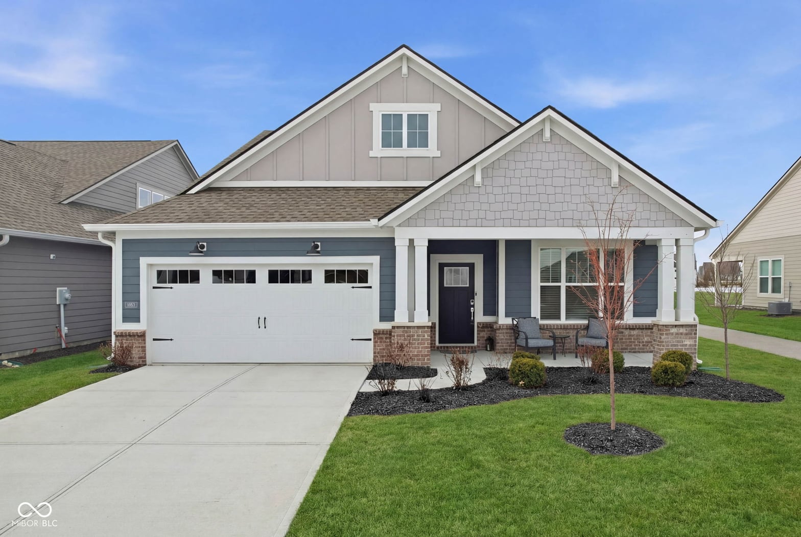 Front exterior at 19812 Sutton Terrace, Westfield, IN