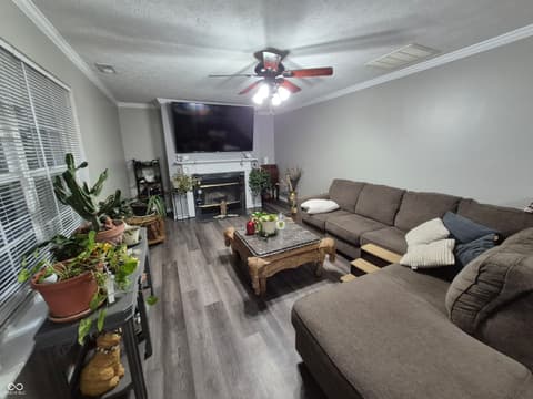 Living room at 925 Mallory Parkway, Franklin, IN