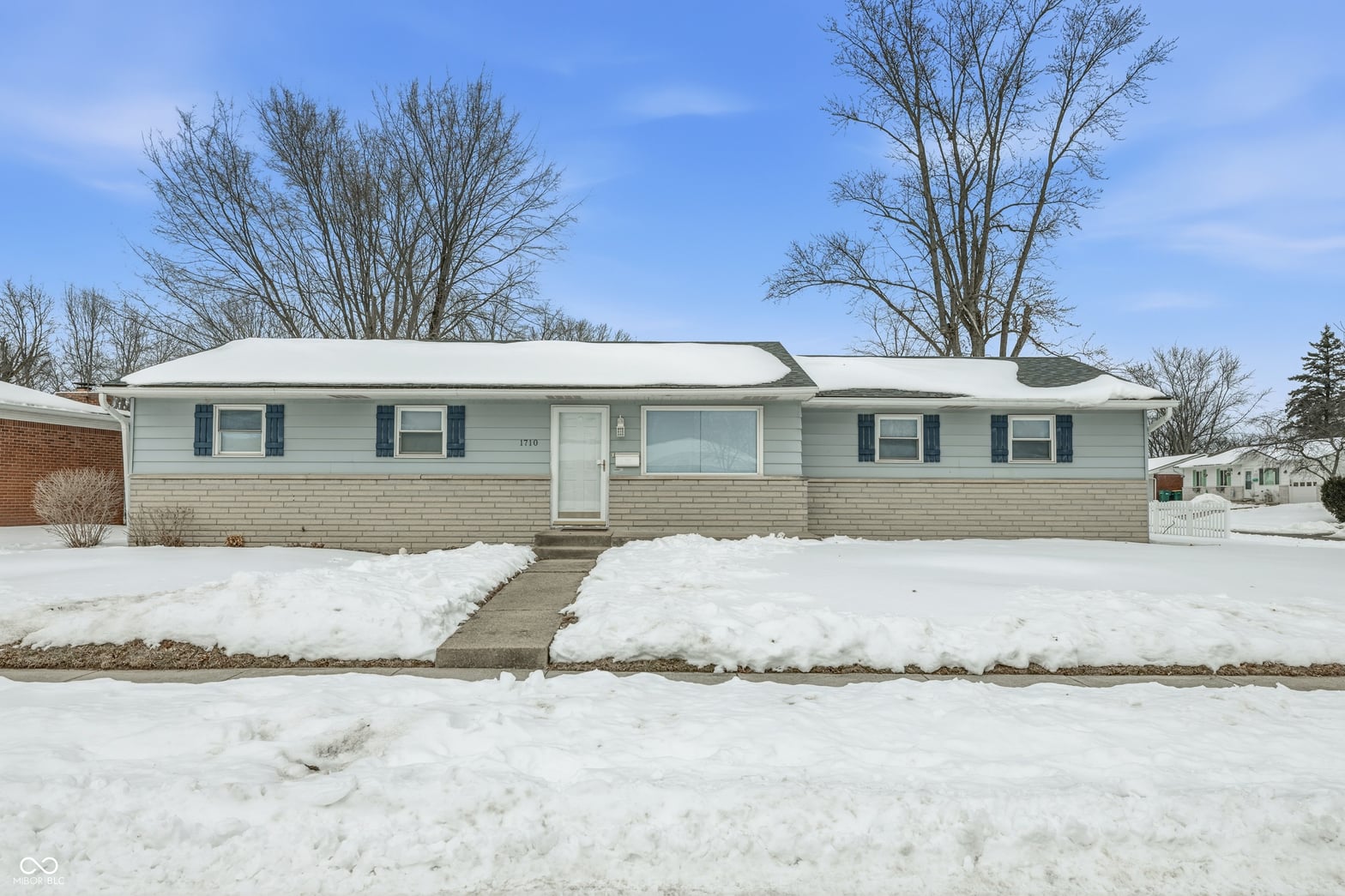 Front exterior at 1710 Beechwood Drive, Plainfield, IN