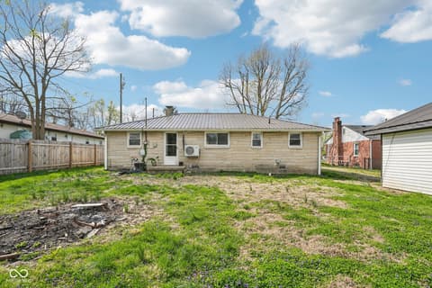 Backyard at 170 E Elm Street, Morgantown, IN