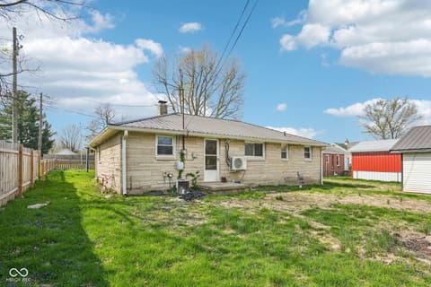 Backyard at 170 E Elm Street, Morgantown, IN