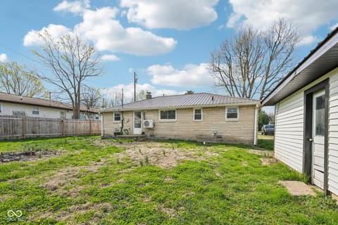 Backyard at 170 E Elm Street, Morgantown, IN