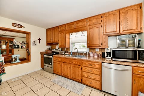 Kitchen at 4020 S Lynhurst Drive, Indianapolis, IN