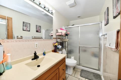 Bathroom at 4020 S Lynhurst Drive, Indianapolis, IN