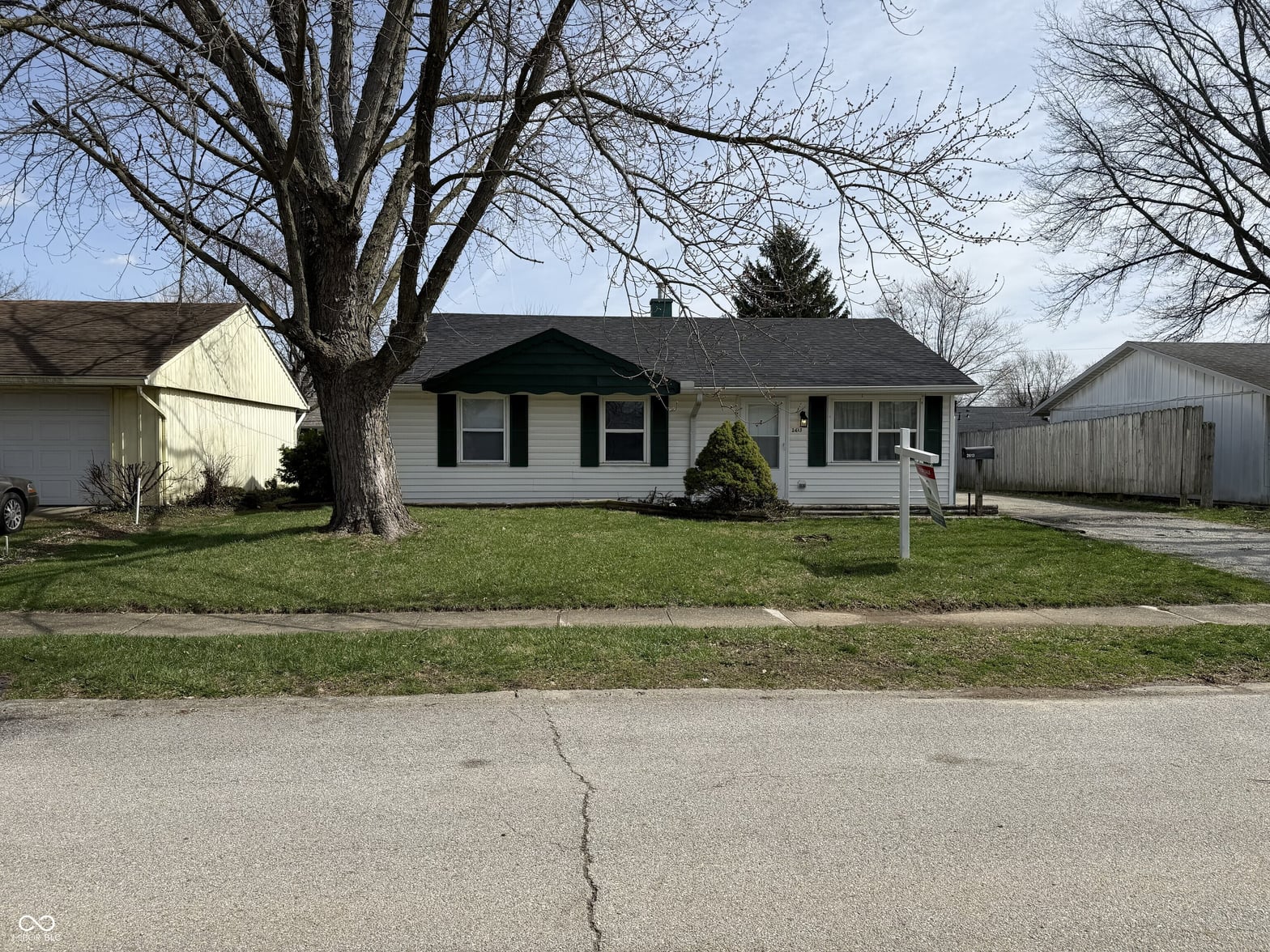 Front exterior at 2613 N Bazil Avenue, Indianapolis, IN