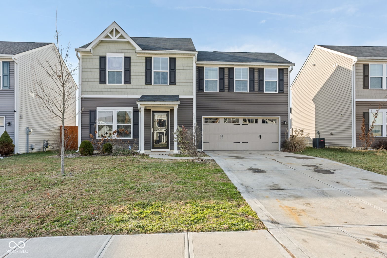 Front exterior at 13832 N Cardonia Drive, Camby, IN